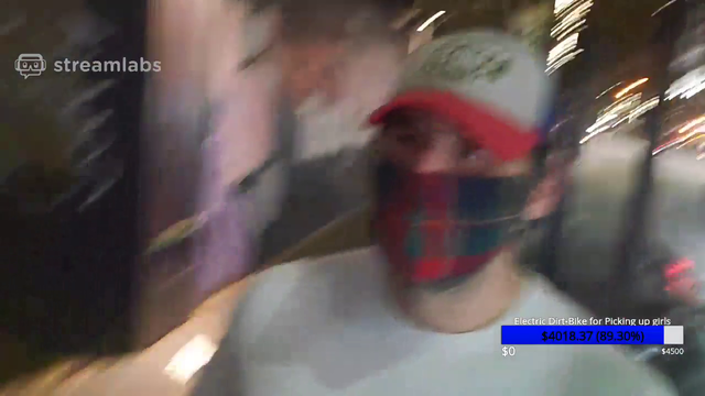 "Heey you dressed as a cop?"