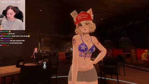 Fake MAGA Girl cant beat the real racist