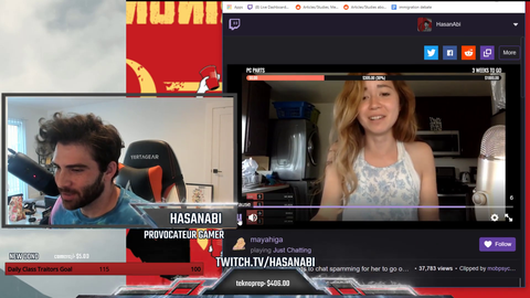 Hasan on Bird Girl