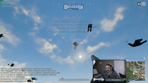 Destiny practicing for PUBG gamescom invitational