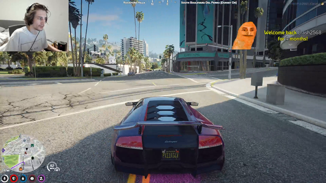 X sending a biker to the moon