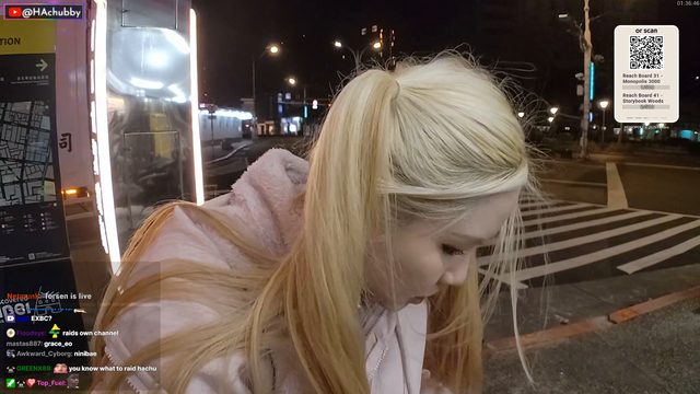 Hachu meets a stream sniper
