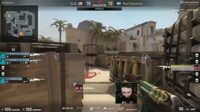 Dreamhack providing an awkward moment