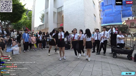Jesus interrupts kpop performance