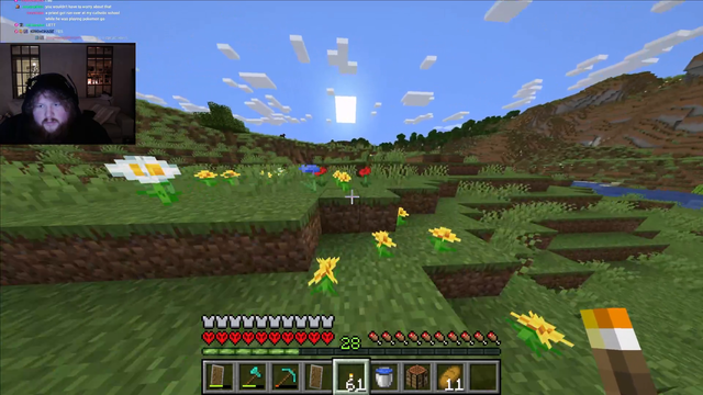 CaseOh can’t control his body surface area in hardcore Minecraft
