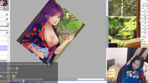 hentai artist goes to get food