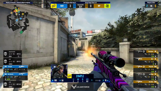 s1mple decides to win a round