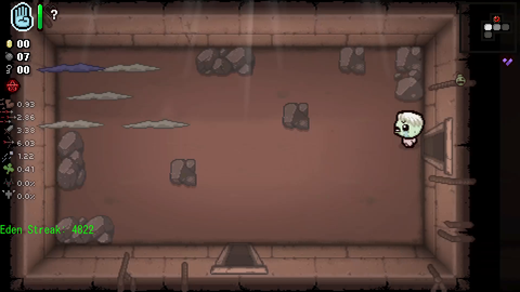 Binding of Isaac 3 Year long 4800+ Eden Streak Dies