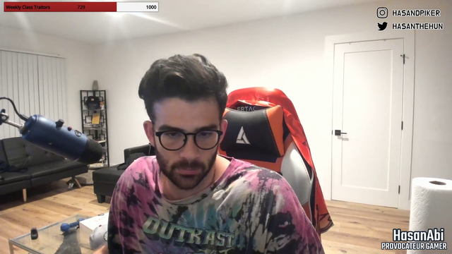 Actual ghost caught live on Hasans stream