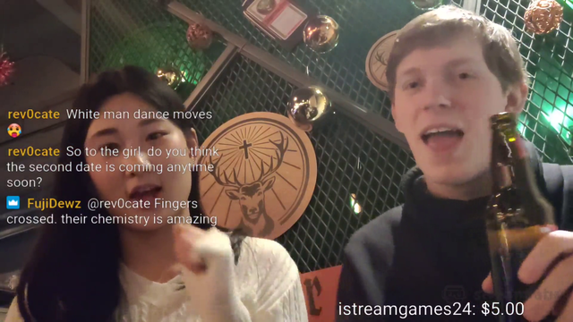 Guy sabotages his own date with cute korean girl