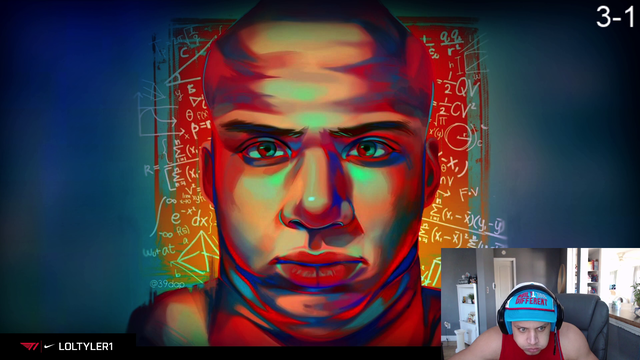 tyler1 shares a bite of food