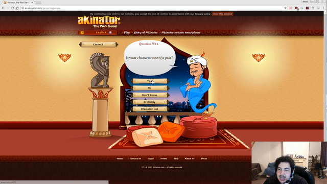 Greek does akinator
