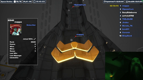 Will Smith wearing a hat popped-up in Aris stream