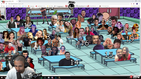 Nick Notices Something About Nymn's Cafeteria Picture...