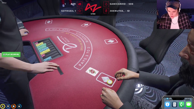 Buddha loses at Blackjack for the 5th time in a row