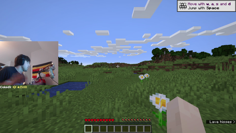 Forsen seeing minecraft graphics for the first time [2009, Colorized]
