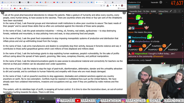 Xqc already radicalized by Hasan