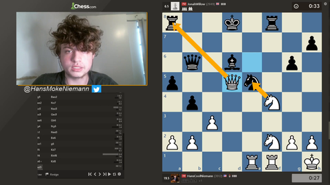 Hans gets to top 10 bullet on chess.com