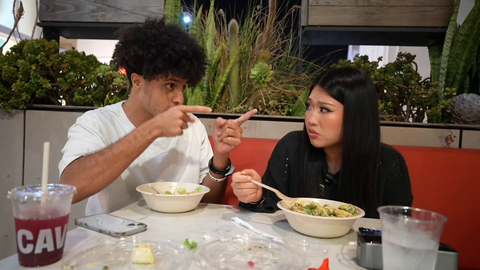 NinaDaddyisBack - Never touch Nina's food.