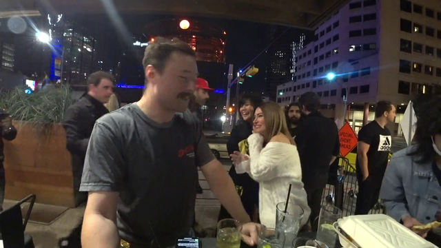 Rich making friends