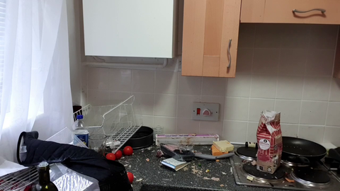 Josh's cooking presentation skills