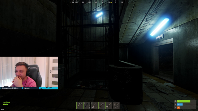 Trausi's Sub makes him a Rust Deathscreeen reaction menu