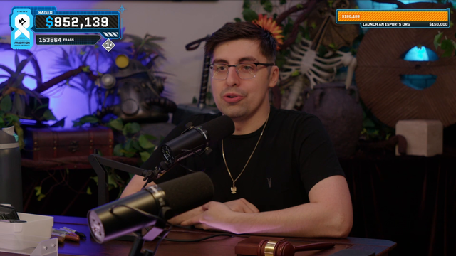 Shroud's Fragathon just hit 1 million dollars raised to St. Jude's right be for the end