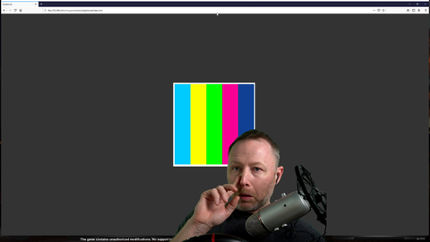 Limmy shows off his xylophone he made in flash
