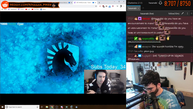 Katerino was also screwing around with D OMEGALUL M