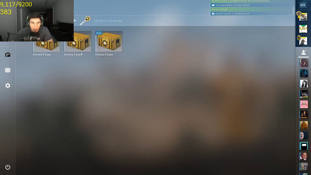 Gaben bestows a factory new Marble Fade onto Trainwrecks