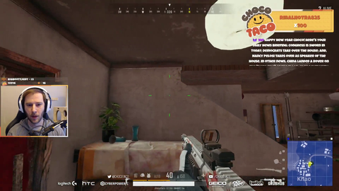 good guy chocoTaco lets player win