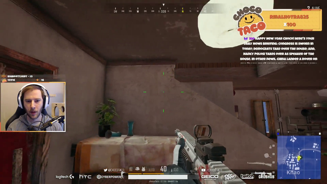 good guy chocoTaco lets player win
