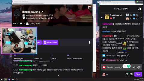 guy deletes account after getting pressed by pokimane