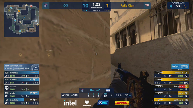 The best and worst timing ever in a pro match