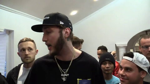 Hairloss Andy throwing shade at Ice just because he cannot accept losing