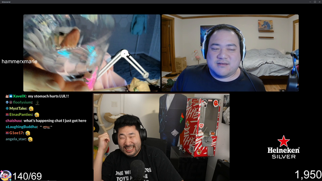 Scarra drinks water