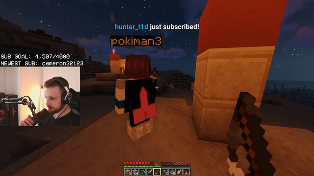 Pokimane discovers what her Minecraft cape is with Fitz
