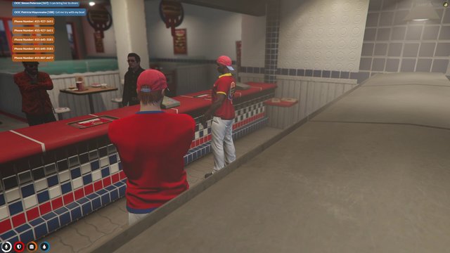 Just a dab of ketchup