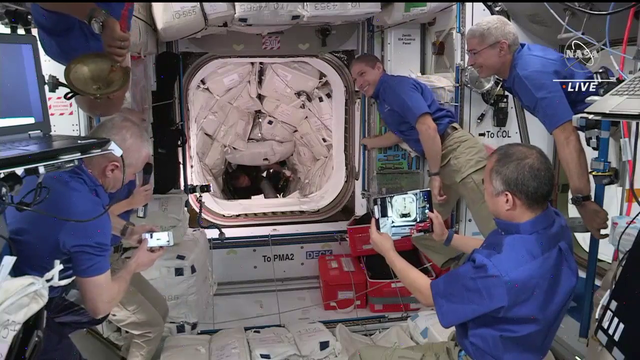 NASA - SpaceX Crew-2 Mission Arrives at the International Space Station