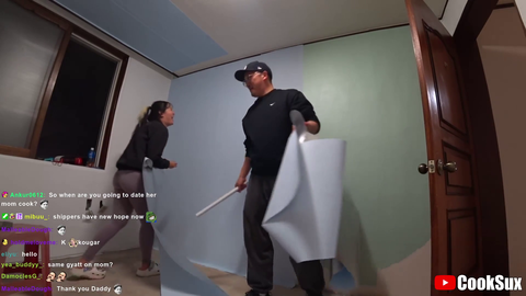 Mom catches streamer spanking her daughter