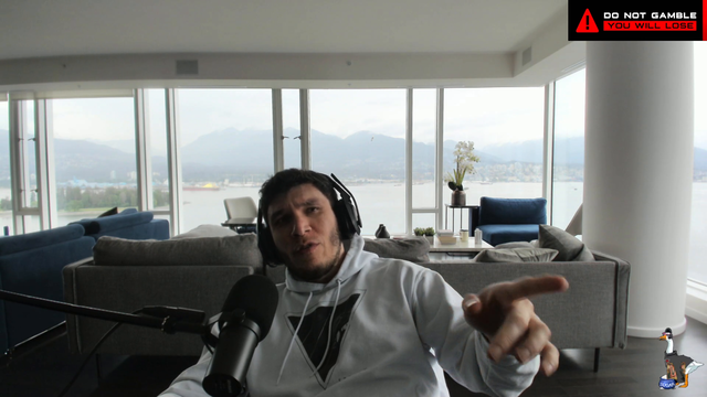 Train complains about poker streams and says anti gambling was only targeted at him