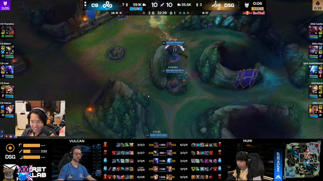 Toast and Pobelter experience the highs and lows of DSG vs C9 (spoilers)