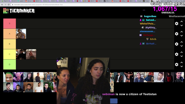 Stall steamer and her mom rank Ninja