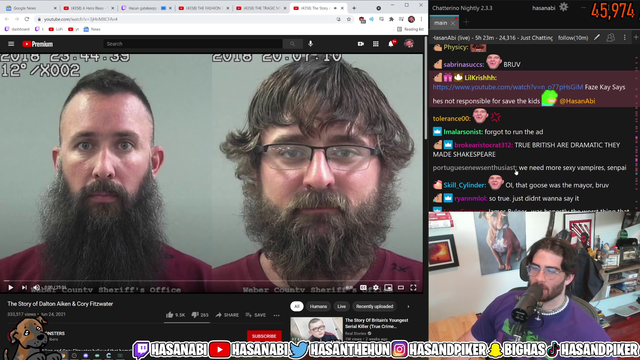 Viewer begs Hasan to watch a video of his murderer cousin