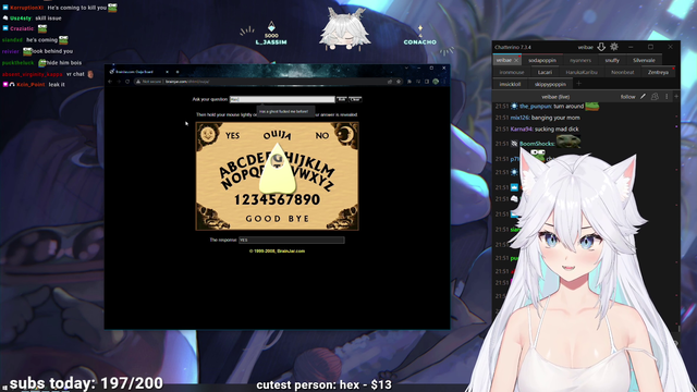 Veibae learns about Chance's ex, LegendaryLea