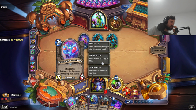 Washed up hearthstone streamer loses two arena runs 0-3 in a row