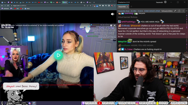 Hasan does some milking
