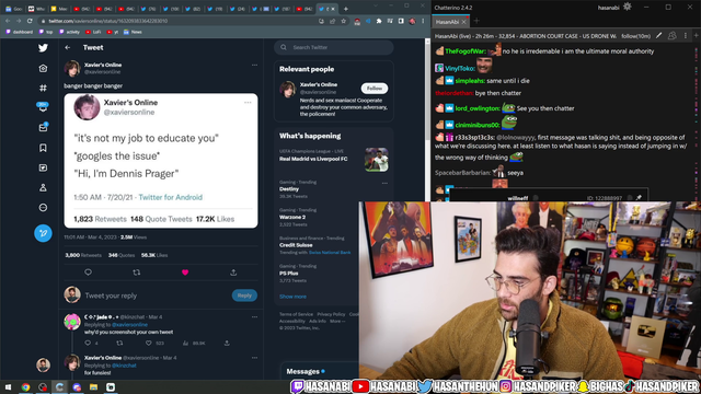 Will Get Rightfully Banned by Hasan