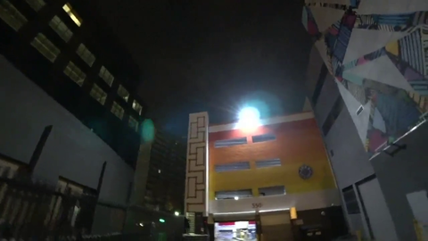 Andy yelling at Drunkstiny for trying to drive drunk.