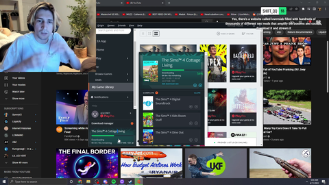 xQc finds out that Valorant is taking 1TB